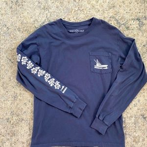 White Marlie Ling Sleeve Shirt